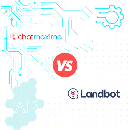 Chatmaxima Vs Landbot Hero Page 