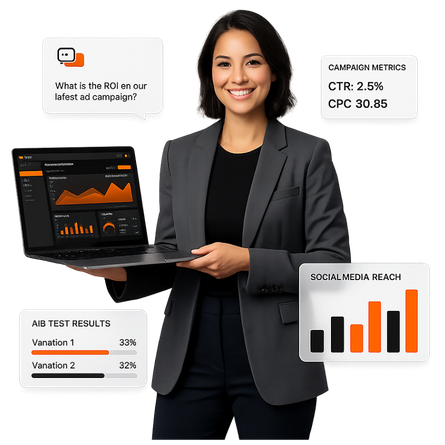 Marketing and advertising chatbot templates for WhatsApp, web, and multiple channels