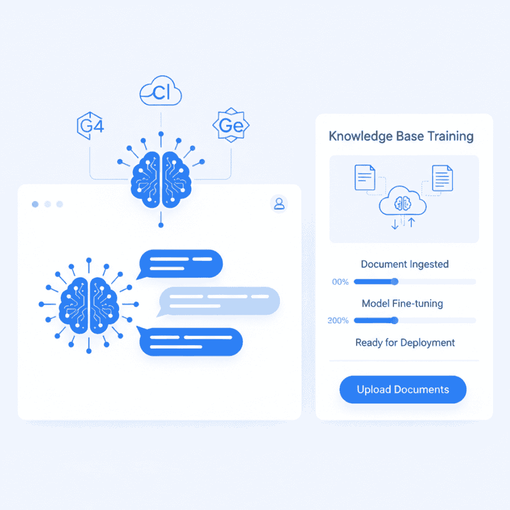 AI-Powered Chatbot Conversations Using GPT-5, Claude, and Gemini in CaaS