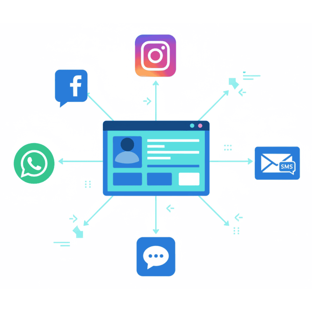 Omnichannel Chatbot as a Service Deployment - WhatsApp, Messenger, Instagram, Website