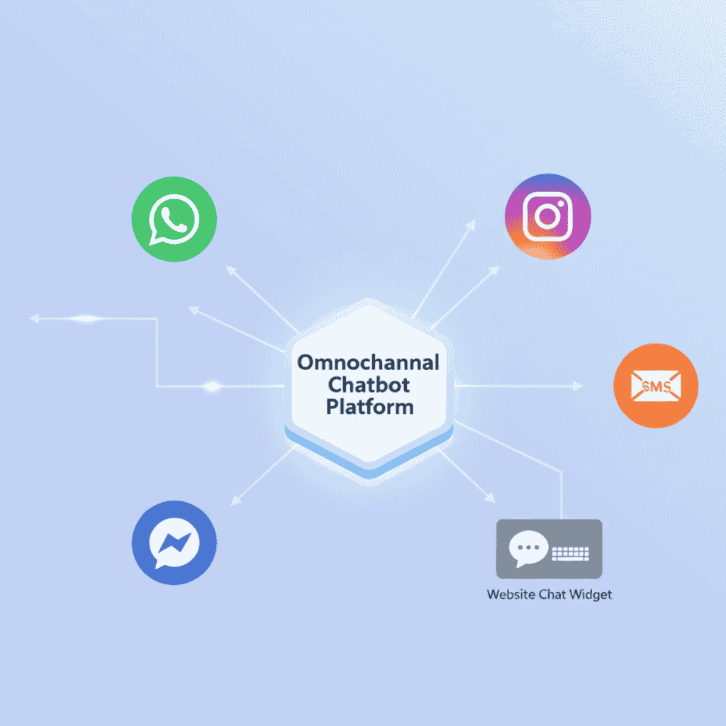 Omnichannel Chatbot Deployment - WhatsApp, Messenger, Instagram, Website, SMS