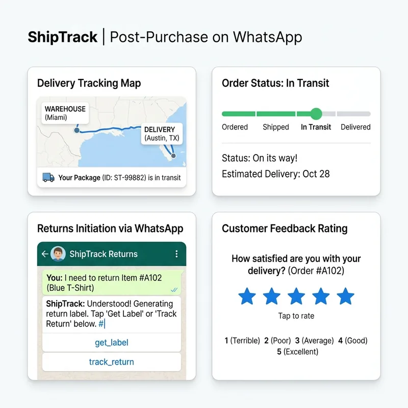 Order Tracking on WhatsApp - ChatMaxima