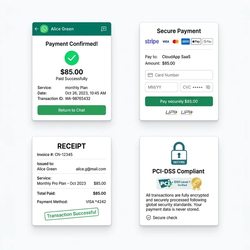 WhatsApp Payment Processing - ChatMaxima