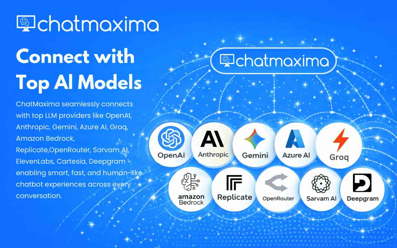 ChatMaxima AI Models | OpenAI, Anthropic, Gemini & More Integration