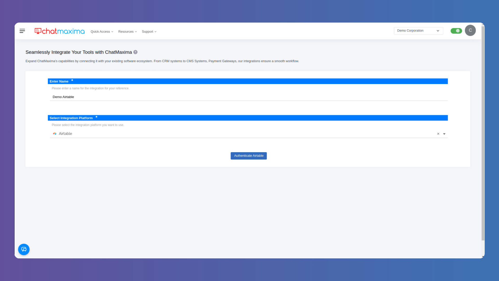 Step 3 Airtable Integration