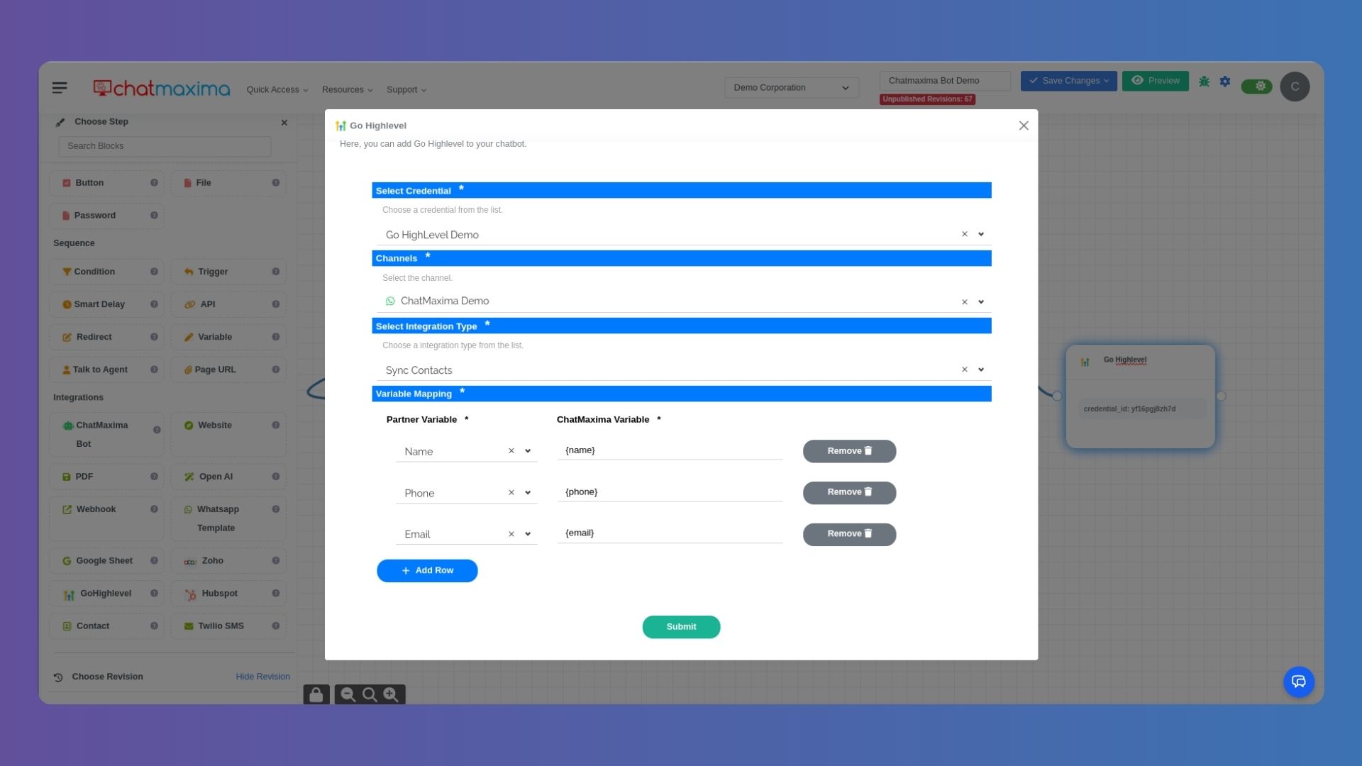 Step 5 GoHighLevel Integration