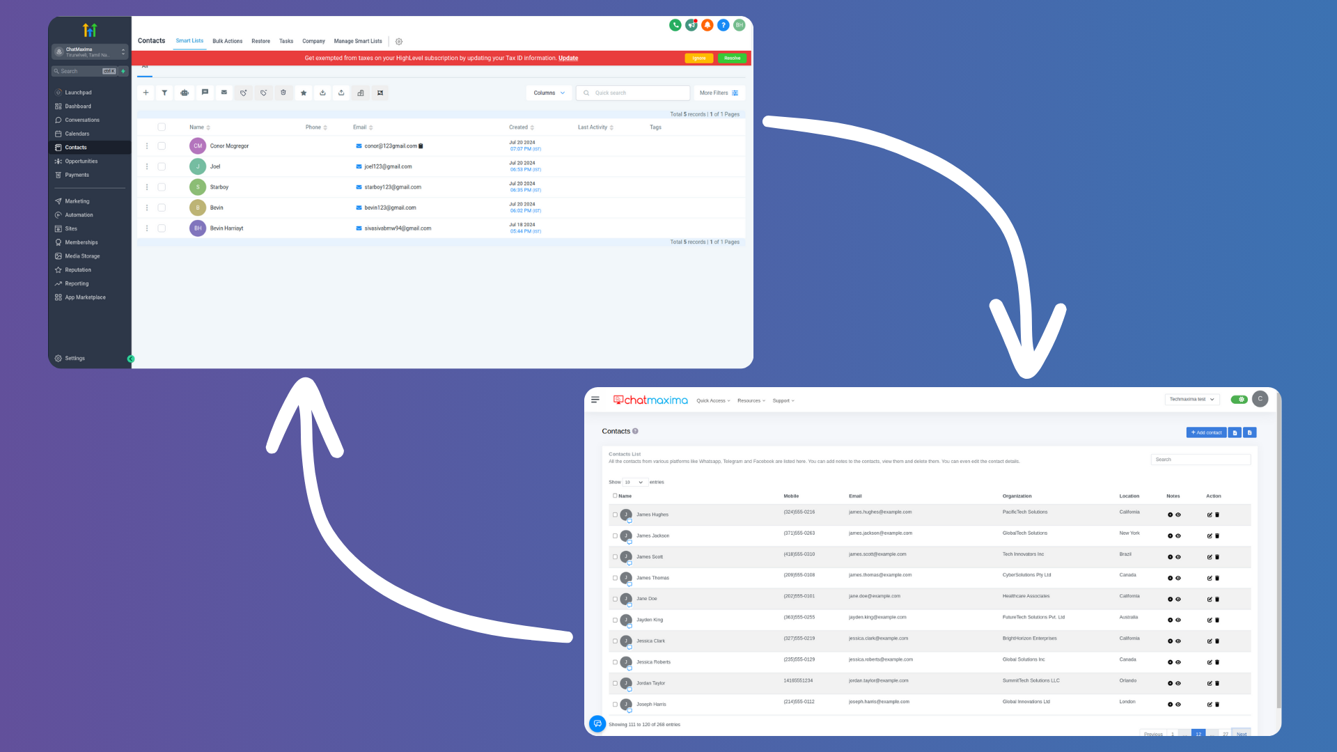 Step 6 GoHighLevel Integration