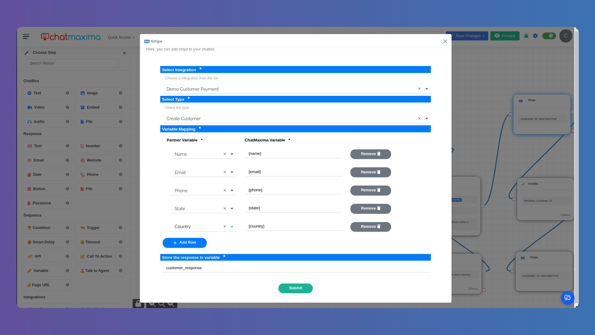 Step 5 Stripe Integration